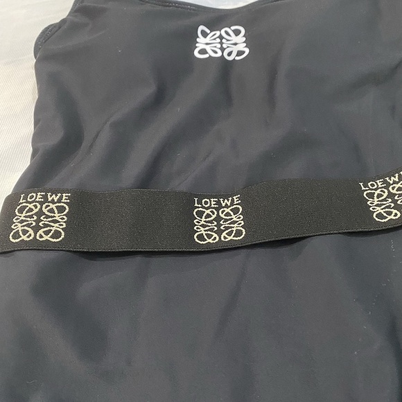 Loewe One-Piece Open-Back Black Swimsuit - Picture 2 of 7